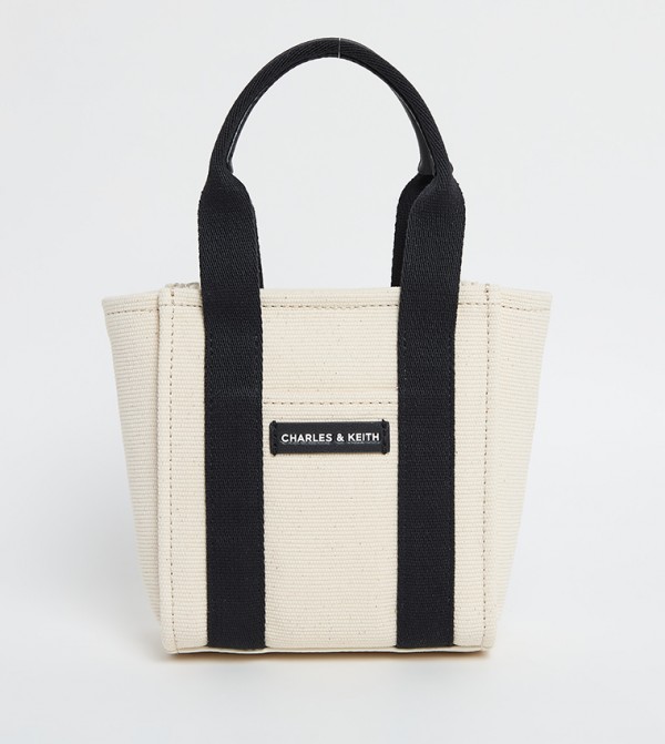 LYLA Contrast Trim Tote Bag