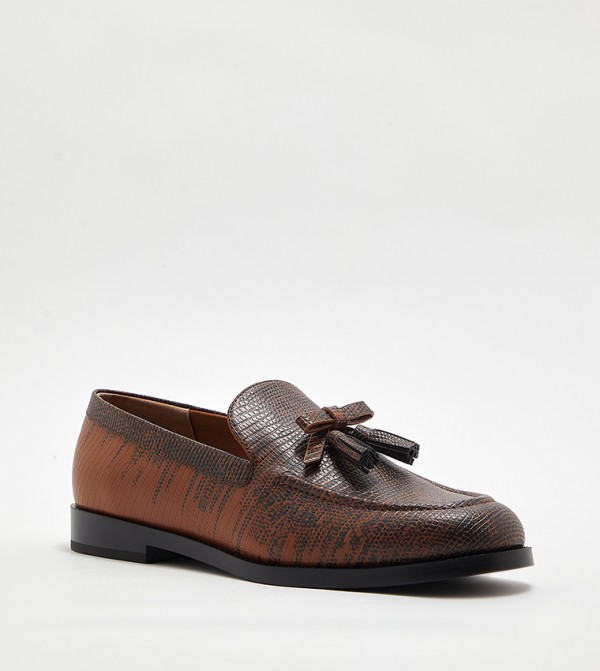 Bow Tassel Loafers