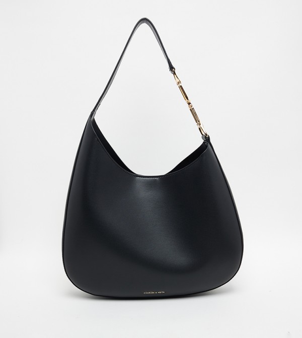 AGATHA Textured Shoulder Bag