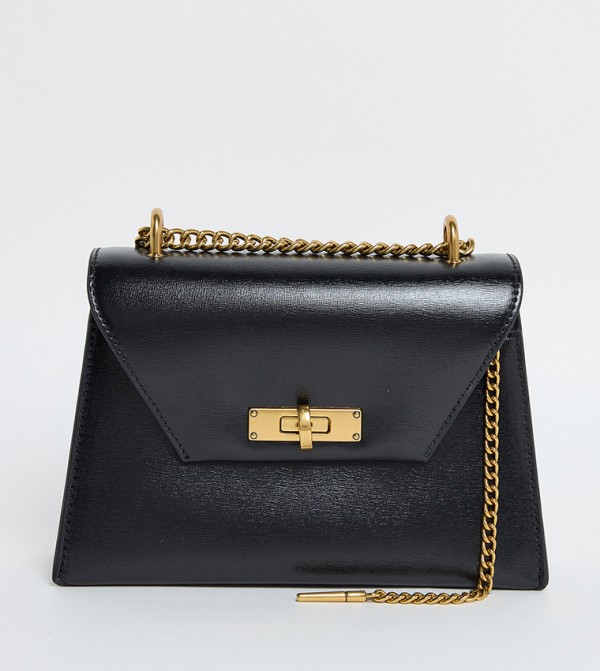 SAMANTHA Twist-Lock Top Handle Bag