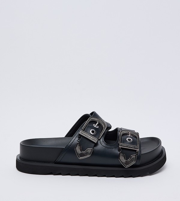 Kirke Buckled Double Strap Comfort Sandals