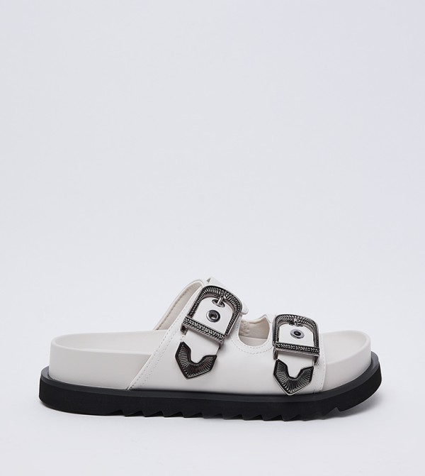 Kirke Buckled Double Strap Comfort Sandals