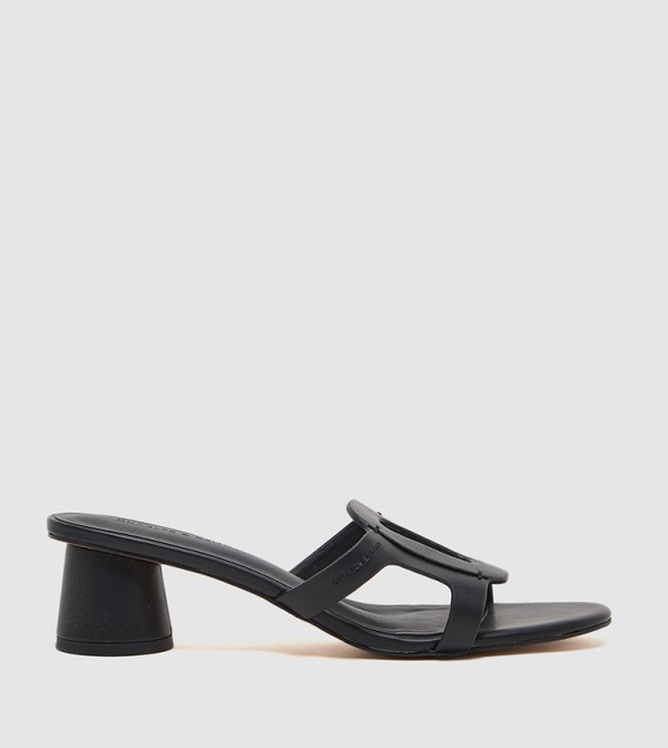 EASLEY Cut-Out Heeled Sandals