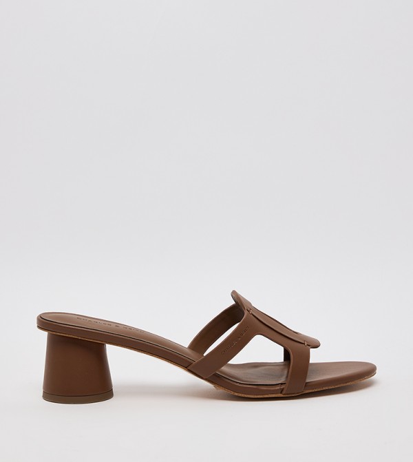 EASLEY Cut Out Heeled Sandals