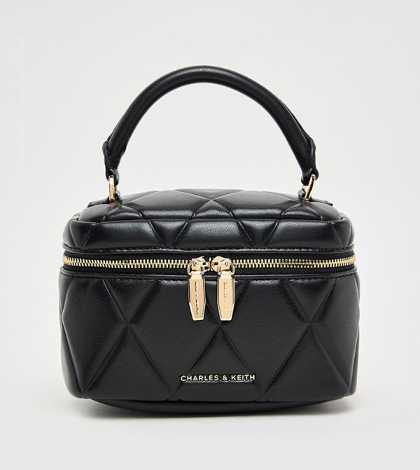 ARWEN Quilted Top Handle Crossbody Bag