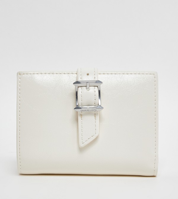 BRYNA Textured Belted Wallet