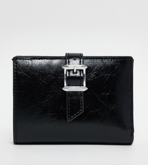 BRYNA Textured Belted Wallet