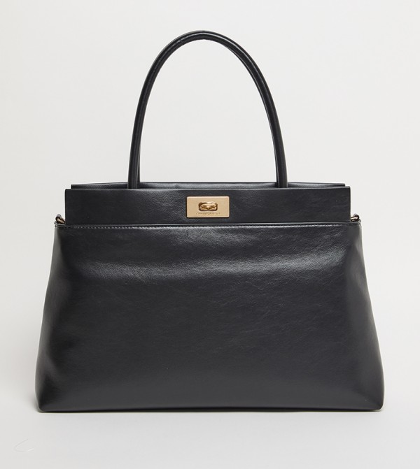 LENNIE Textured Satchel Bag