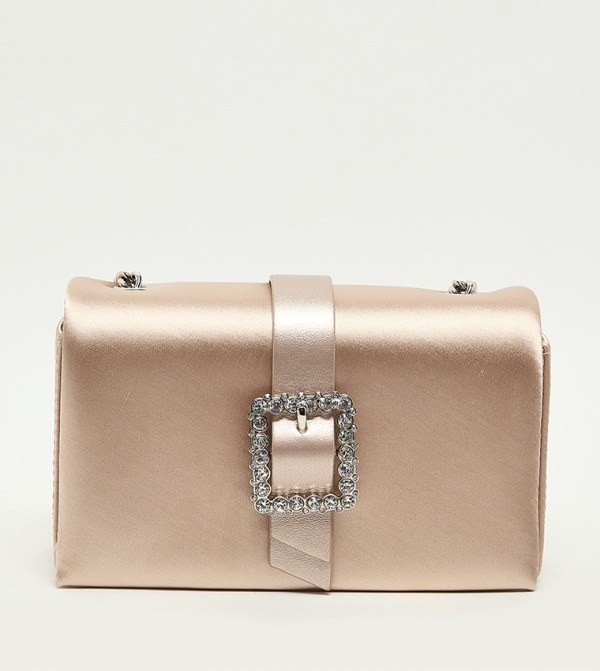 Embellished Convertible Crossbody Bag