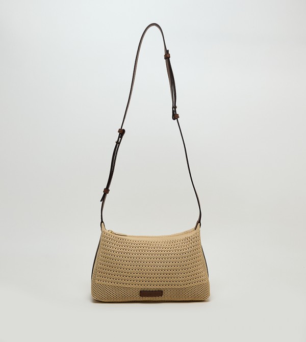 IDA Raffia Shoulder Bag