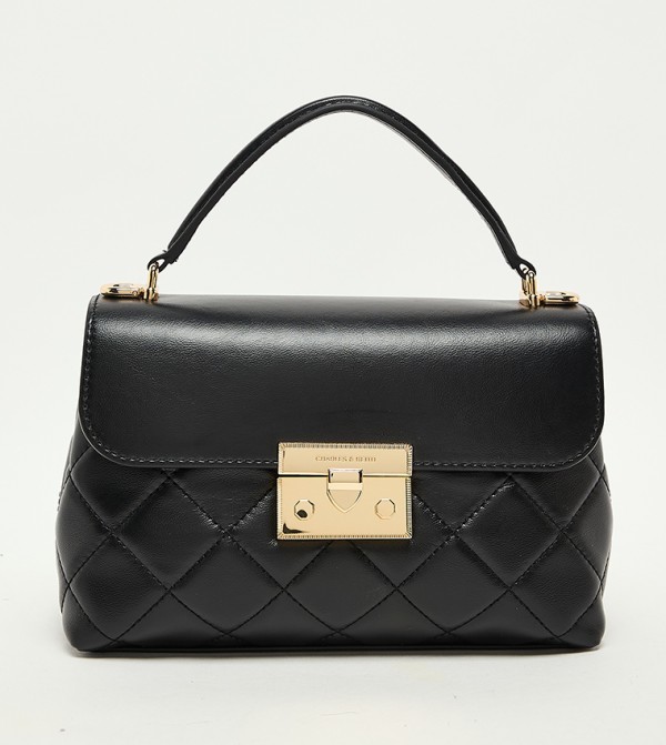 ALVA Quilted Flap Top Handle Bag