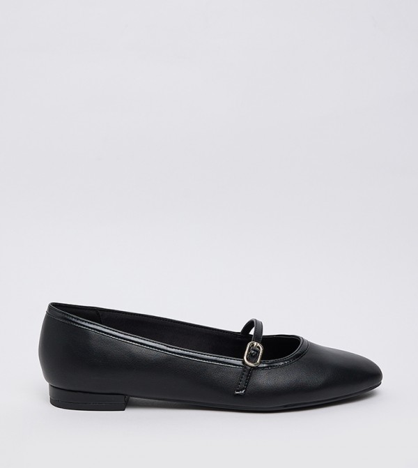 Textured Mary Janes