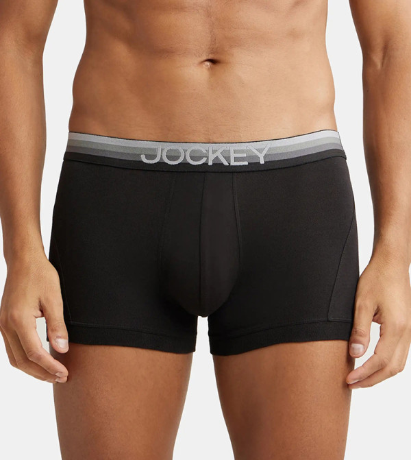 سروال بشريط شعار 