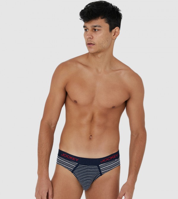 Buy Jockey USA Originals Striped Brief Multi In Multiple Colors