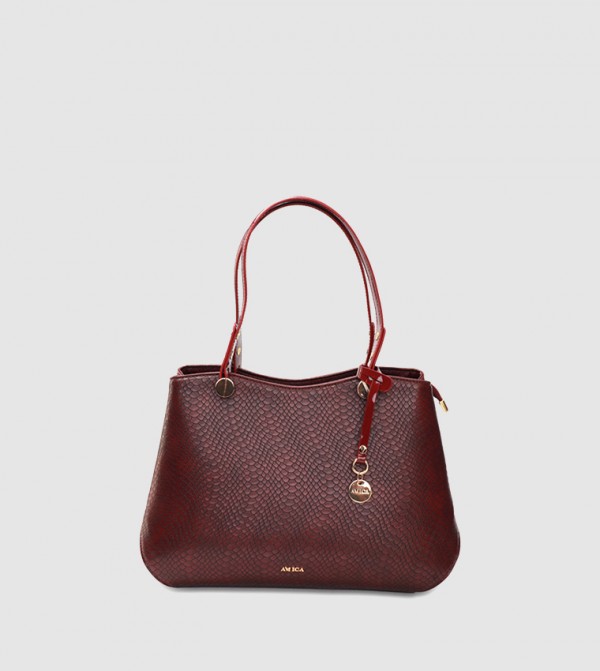 Top Handle Everyday Leather Tote Bag