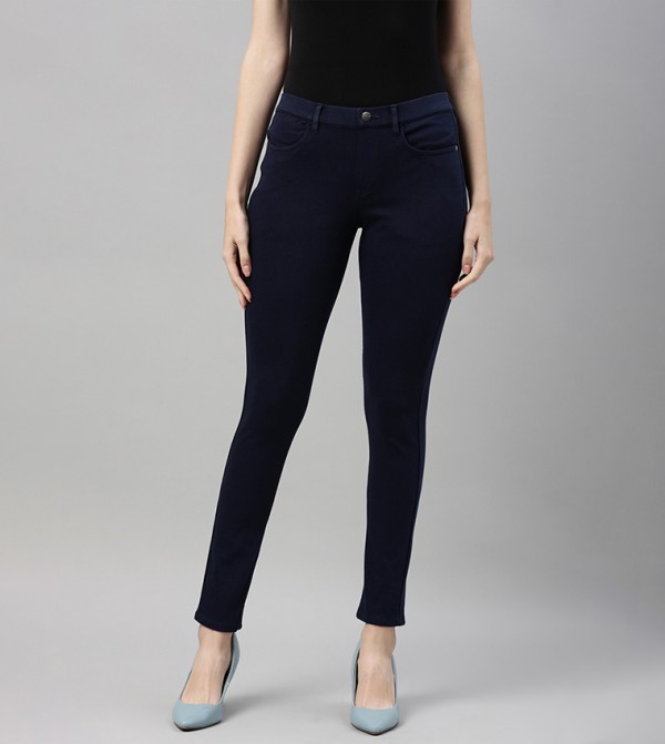 Washed Skinny Fit Stretch Jeggings