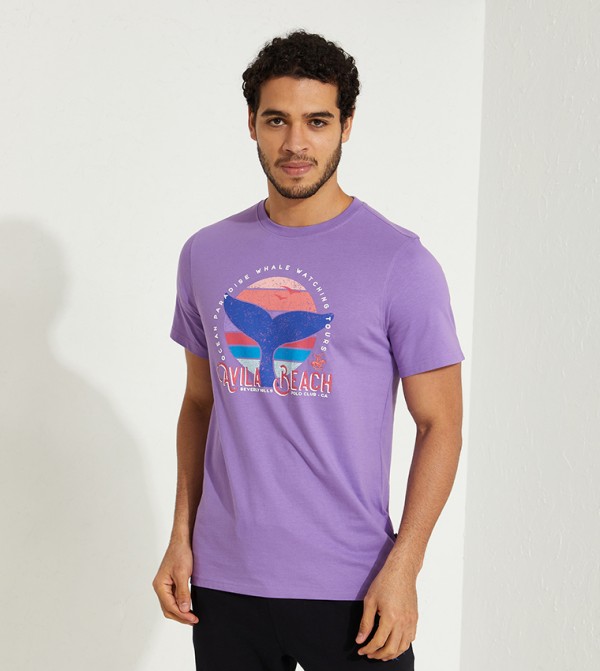 Driftwood Cafe Printed T-Shirt