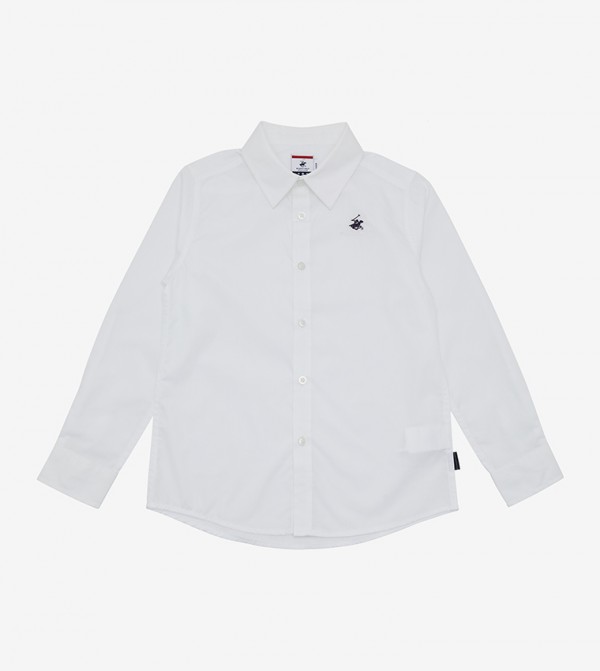 Logo Embroidered Shirt