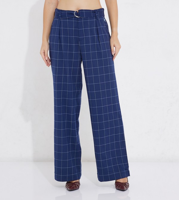 Getting Things Done Plaid Pants