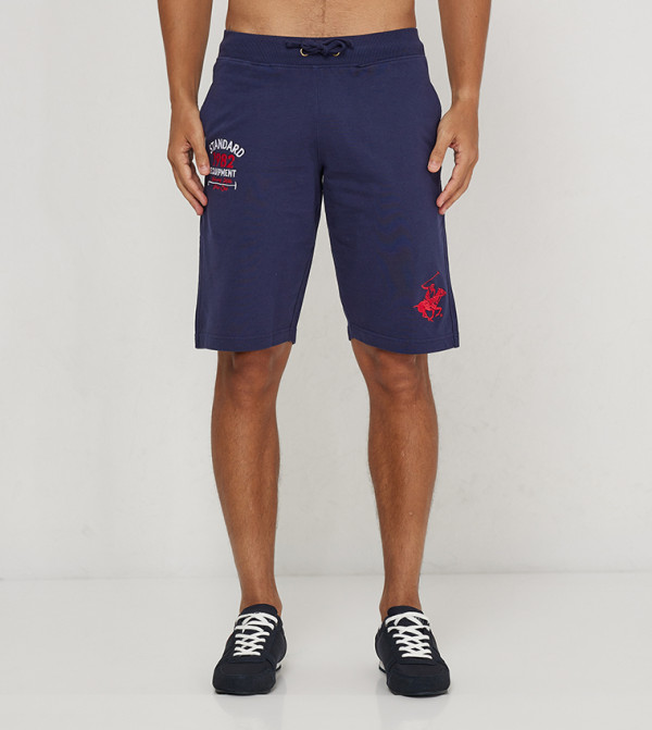 شورت كاجوال بشعار 