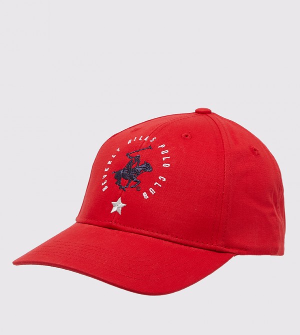 Buy Beverly Hills Polo Club Core Cap Red In RED | 6thStreet Saudi Arabia