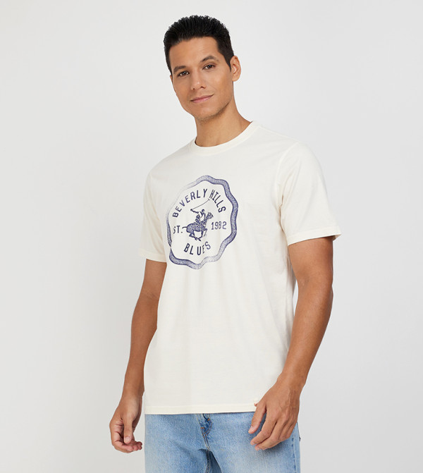 Logo Print Short Sleeves T-Shirt