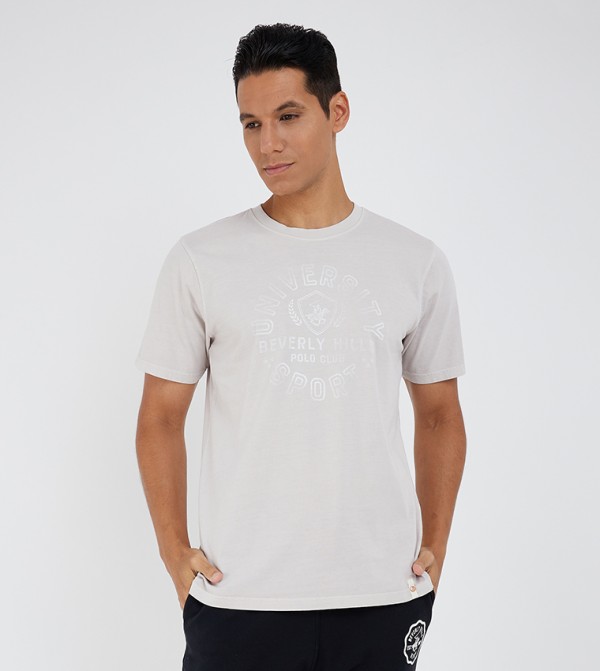 Logo Print Short Sleeves T-Shirt