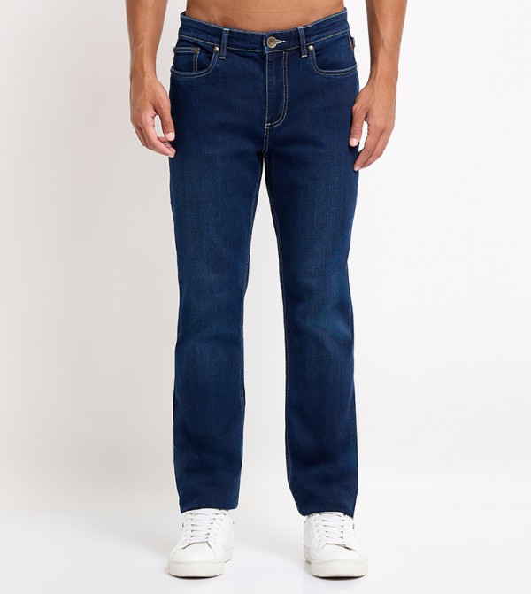 Washed Slim Fit Jeans