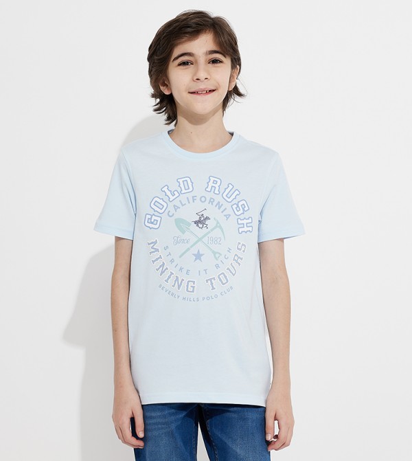 Printed Short Sleeves Casual T-Shirt