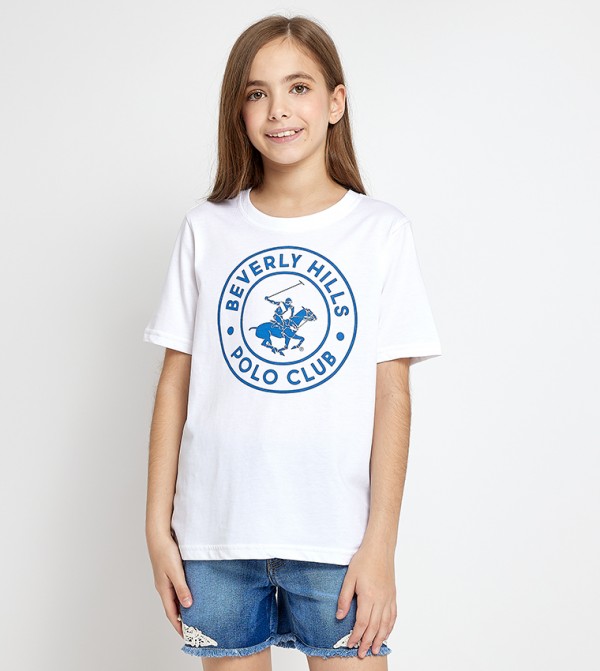 Logo Printed Short Sleeves T-Shirt