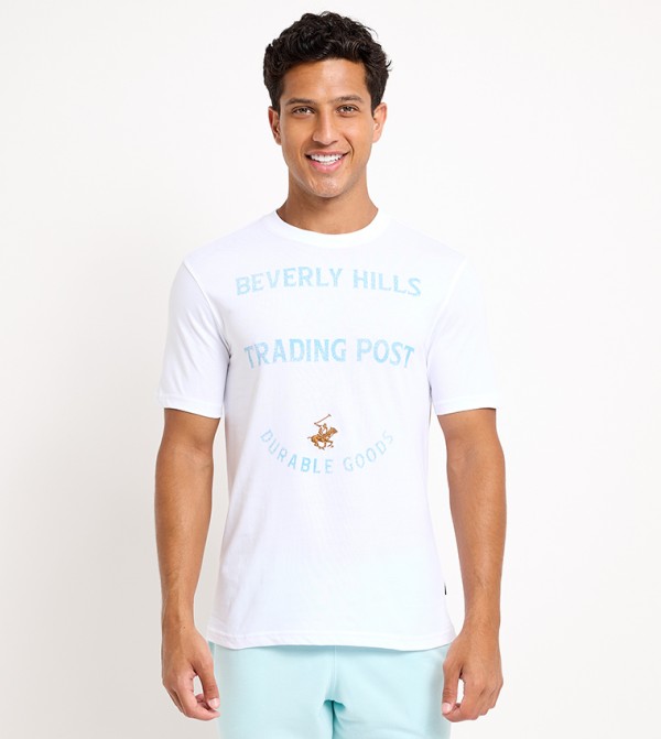 Logo Printed Short Sleeves T-Shirt