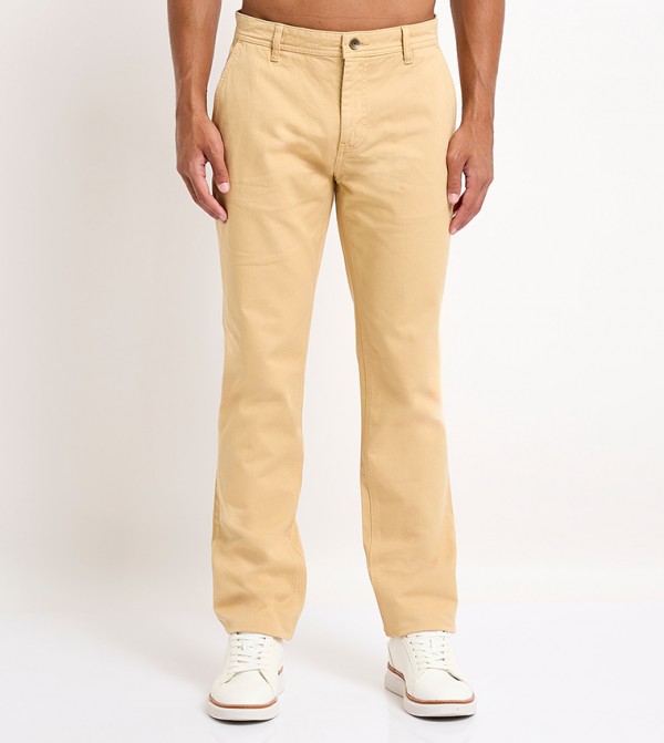 Mid Rise Slim Fit Trousers