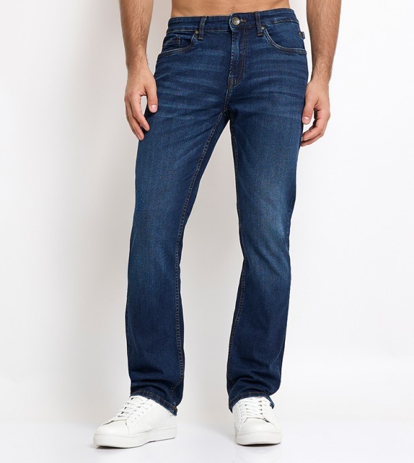 Washed Slim Fit Jeans