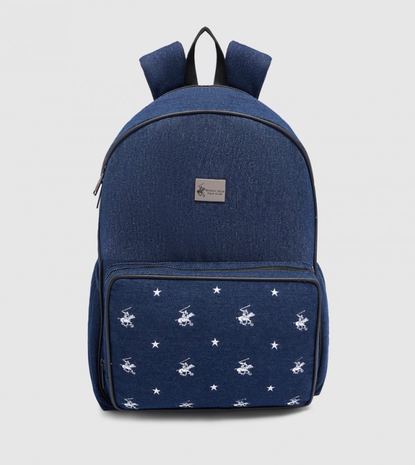 Logo Embroidered Backpack