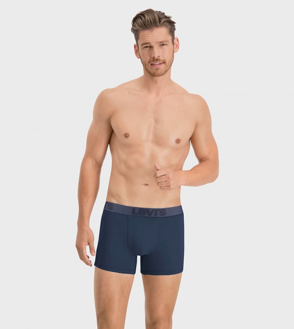 Pack of 3 Logo Waistband Trunks