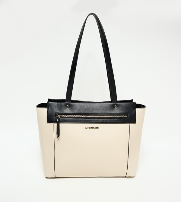 Contrast Detail Tote Bag