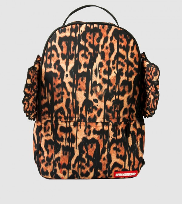 Buy Sprayground Leopard Drips Wings Backpack In Multiple Colors