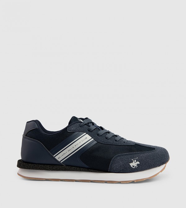 Logo Detail Lace-Up Sneakers