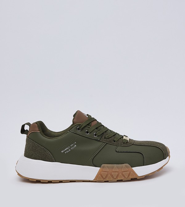 Logo Printed Runner Sneakers