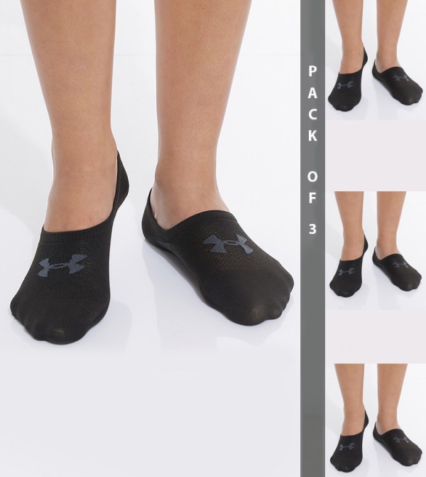 Set of 3 pairs of socks ultra-basses femme Under Armour Breathe Lite