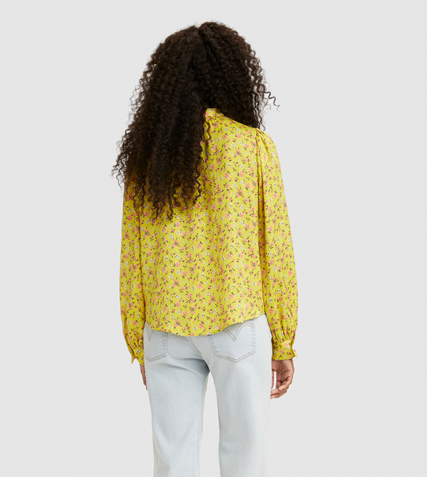 Printed Long Sleeves Top