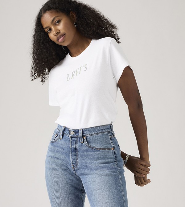 Logo Printed Short Sleeves T-Shirt