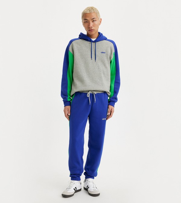 Logo Detail Drawstring Waist Joggers
