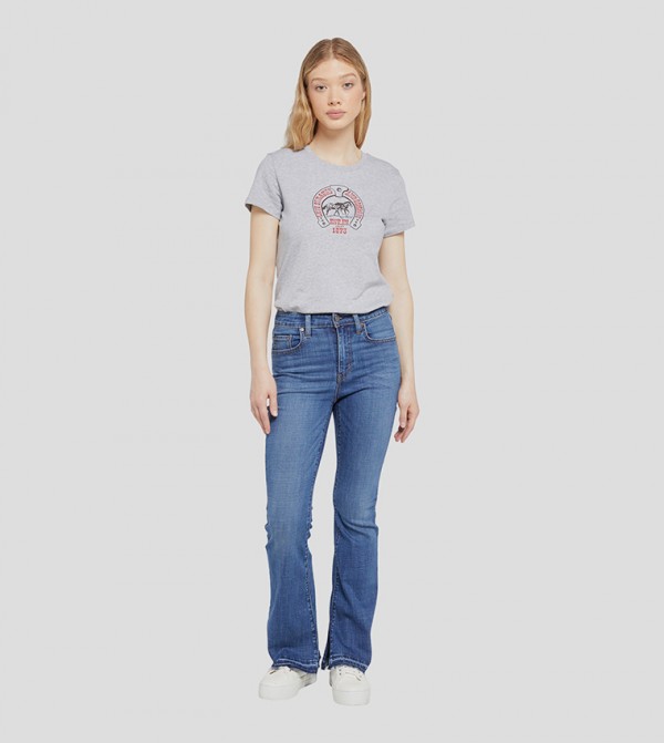 726 High Rise Flared Jeans