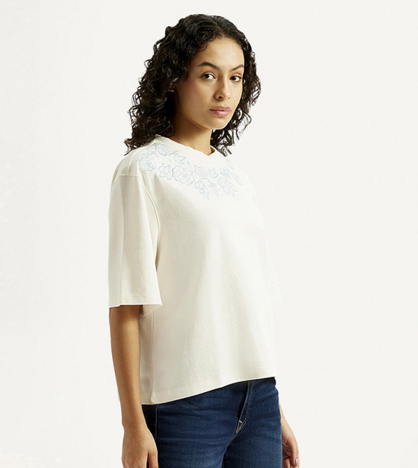 Embroidered Relaxed Fit T-Shirt