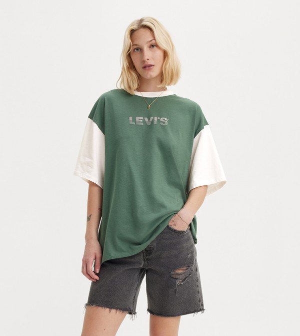 Color Block Short Stack Top