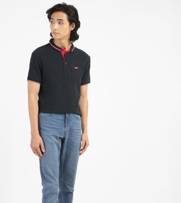 Logo Detail Polo T-Shirt