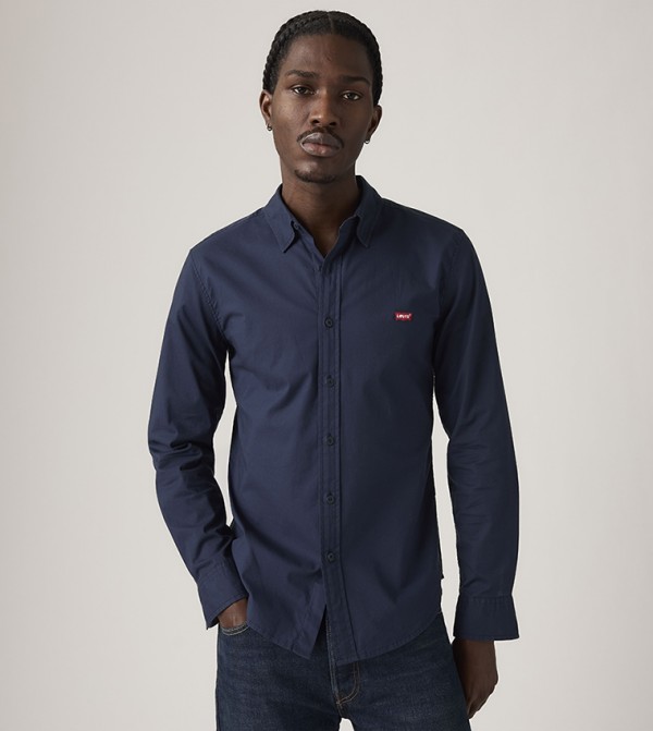 Logo Detail Long Sleeves Shirt