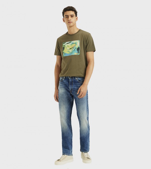 513 Faded Slim Fit Jeans