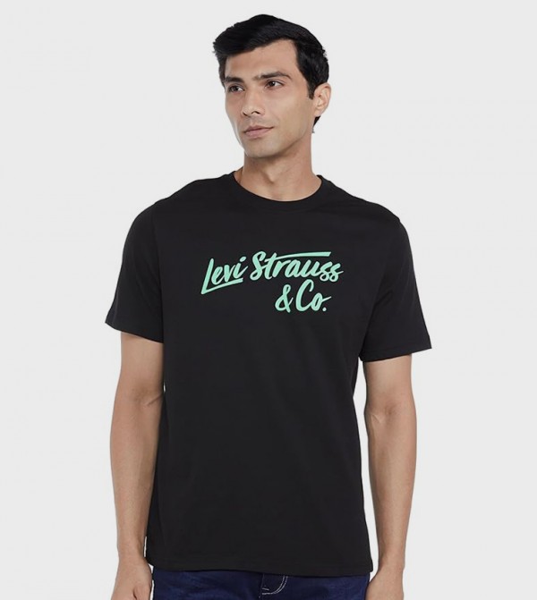 Graphic Printed Crew Neck T-Shirt